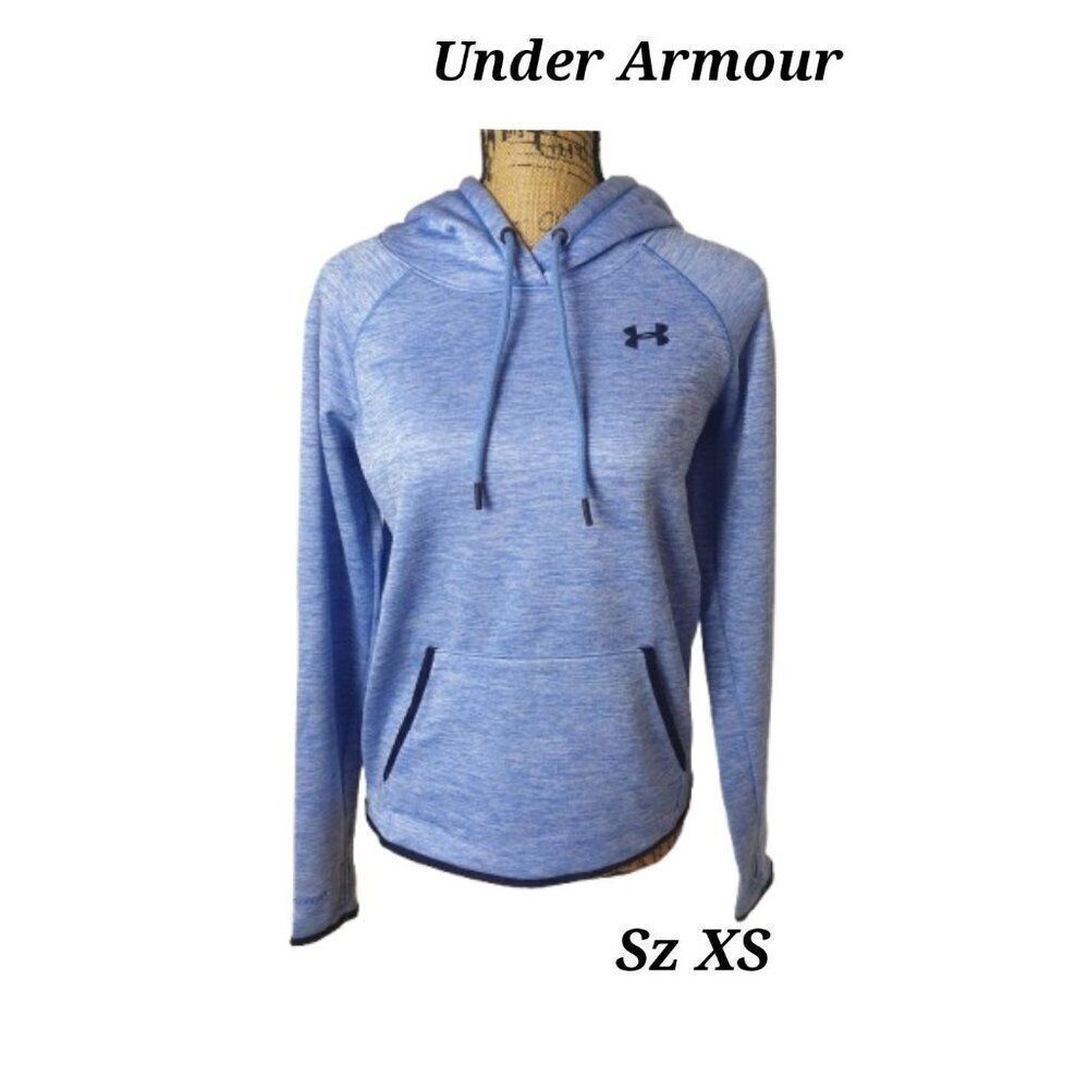 Under Armour Women's Hoodie XS ColdGear Storm 1 Blue Hoodie